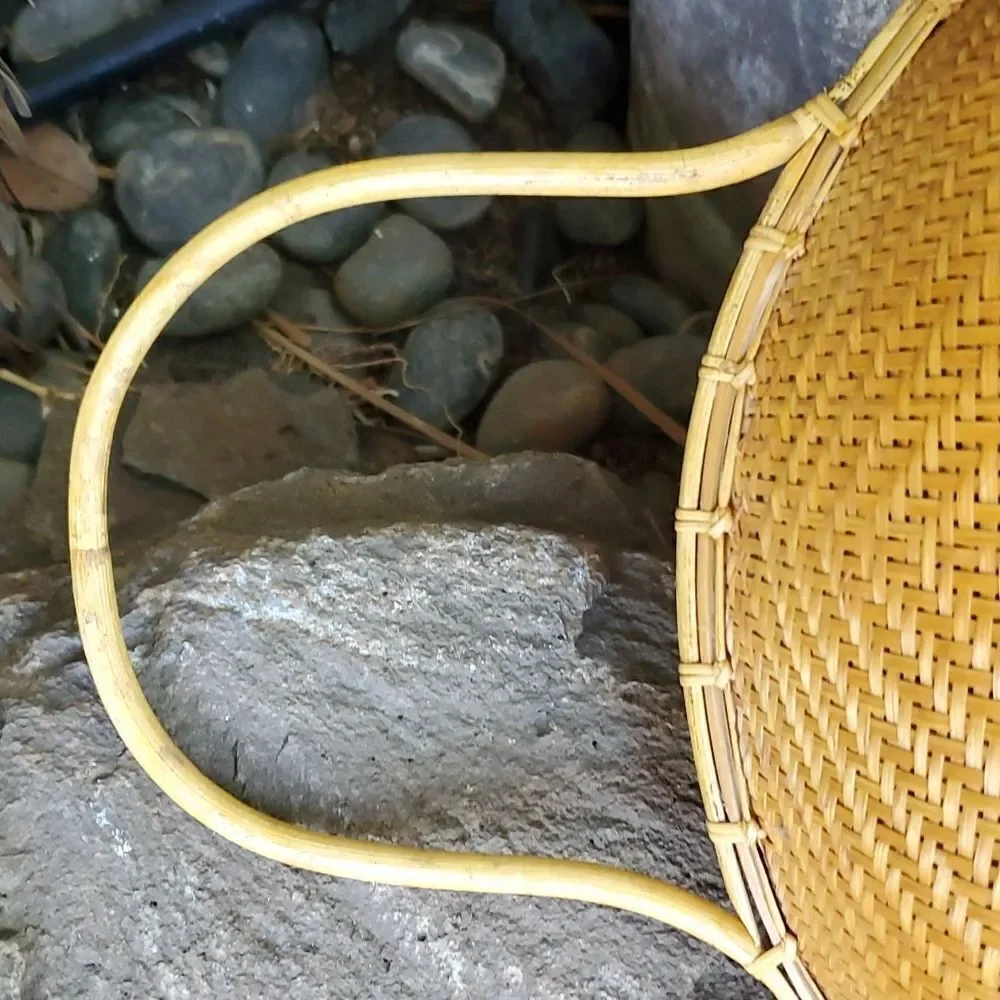 Vintage Woven Colander Basket